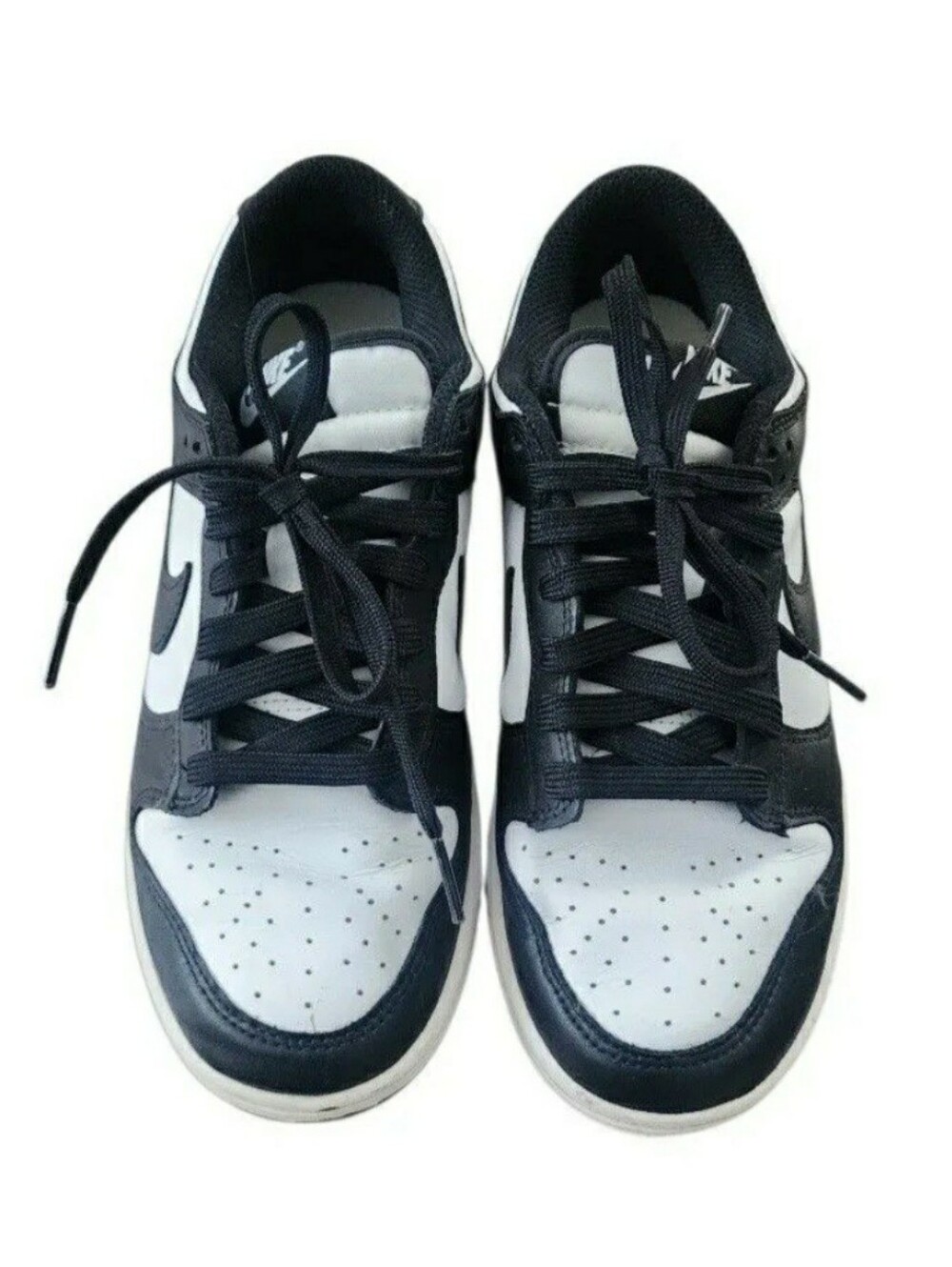 Nike Dunk Black and White Low-Top Sneakers